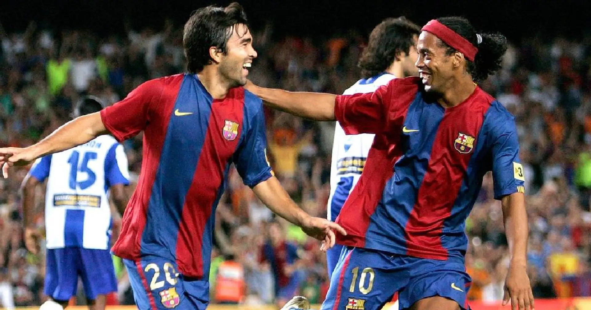 "Il était beaucoup plus doué que Leo ou Cristiano" : Quand Deco faisait les éloges de Ronaldinho 
