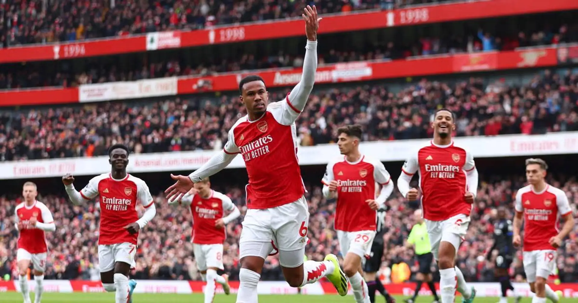Gabriel - 9.5, Saka - 6: Rating Arsenal players in Crystal Palace win