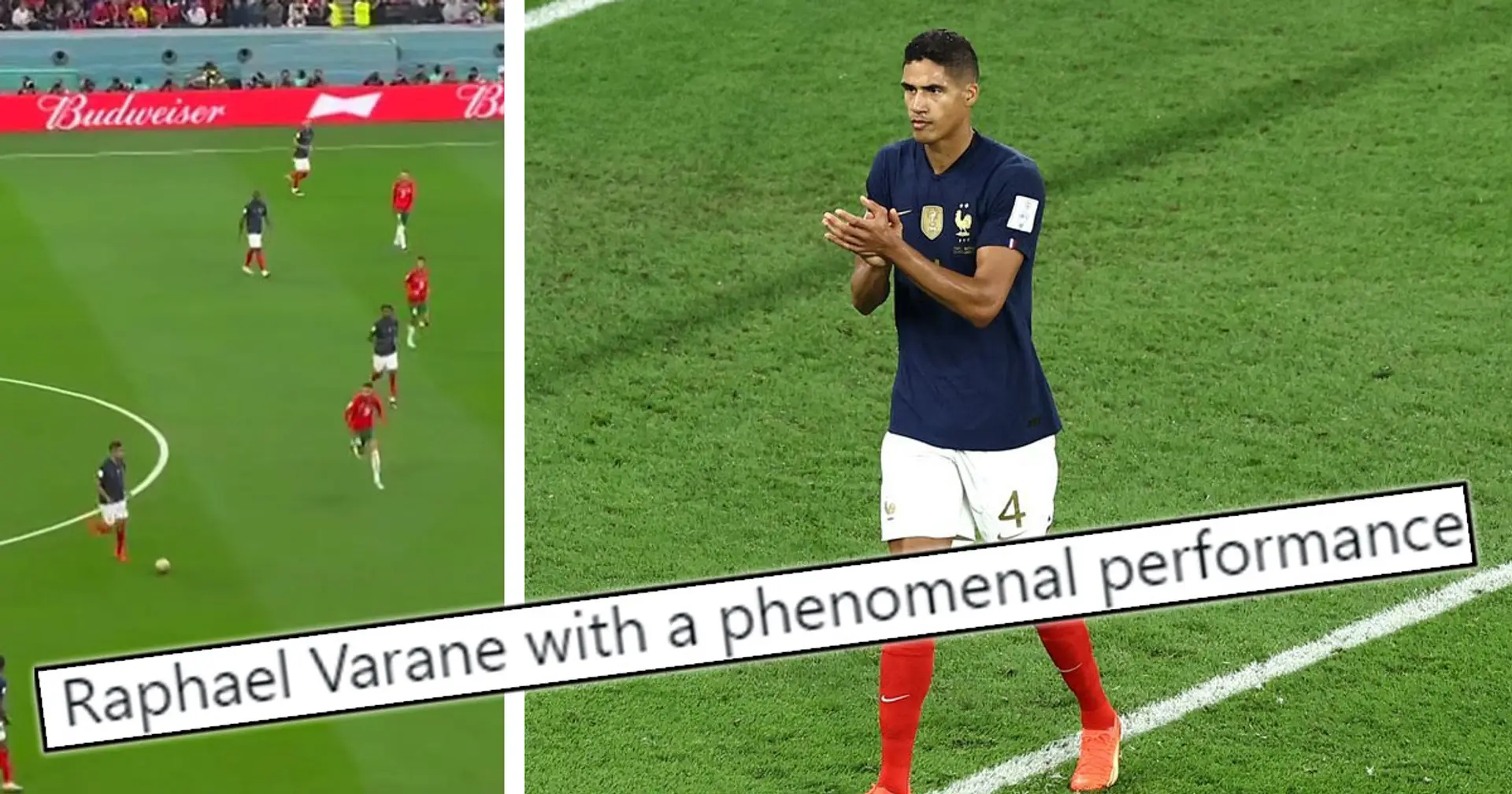 Varane reaches second World Cup final with France with Morocco win - his key role in opening goal revealed