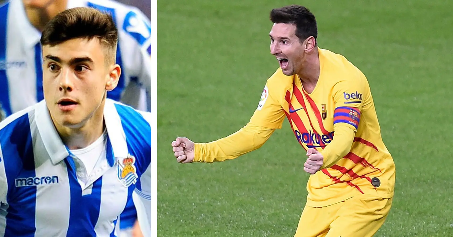'I think it's a joke that they say Messi is finished, it's absurd': Real Sociedad's forward Barrenetxea