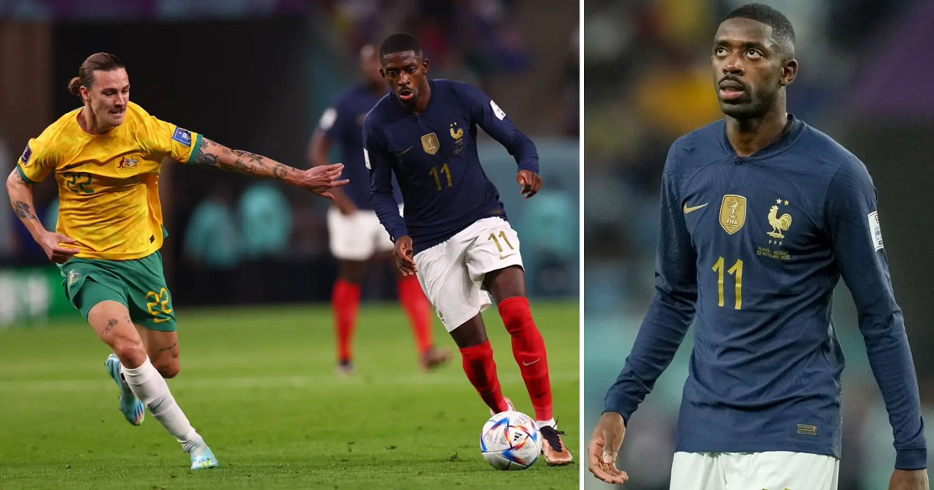 Comment Dembele et Kounde se sont-ils comportés avec la France contre l'Australie? Réponse