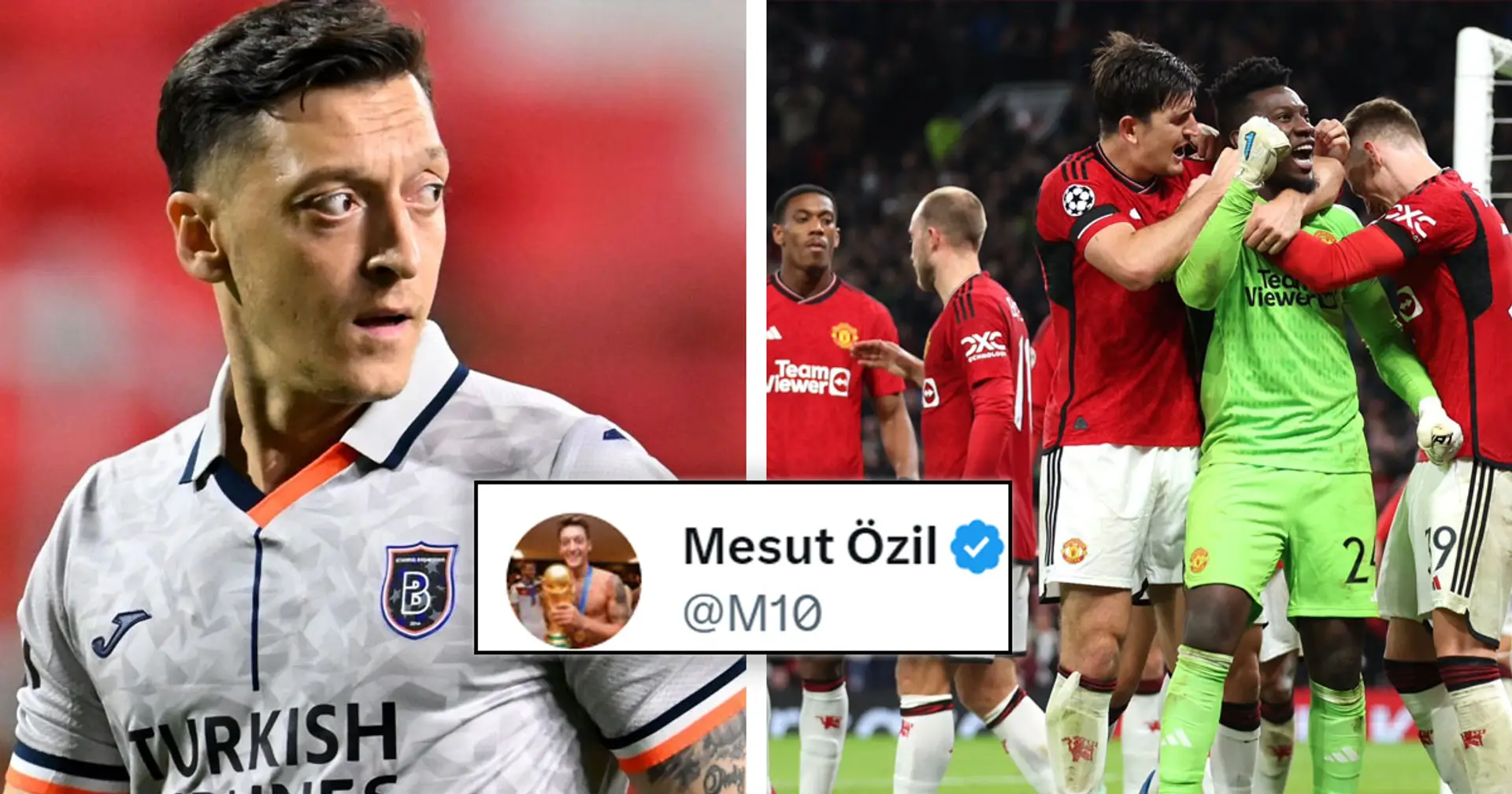 'Silencing the haters': Mesut Ozil shows support for Man United duo after Copenhagen win