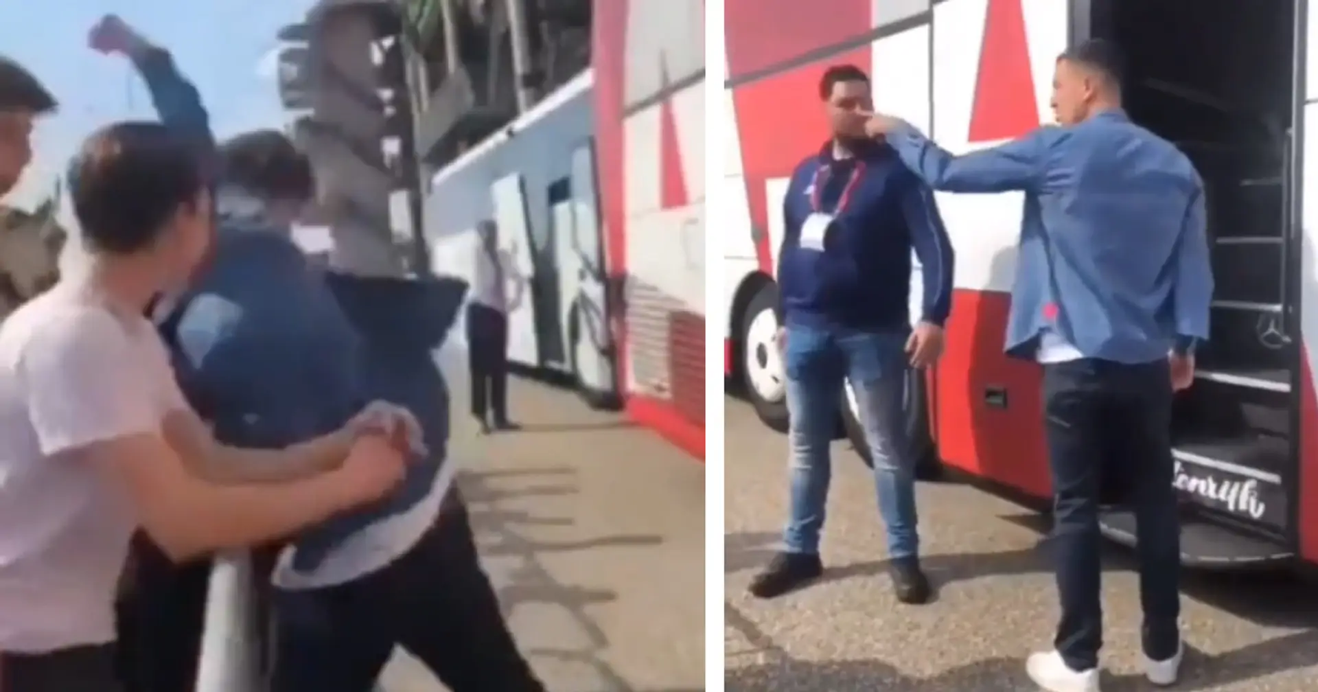 Ajax's Steven Berghuis punches fan after 3-1 defeat
