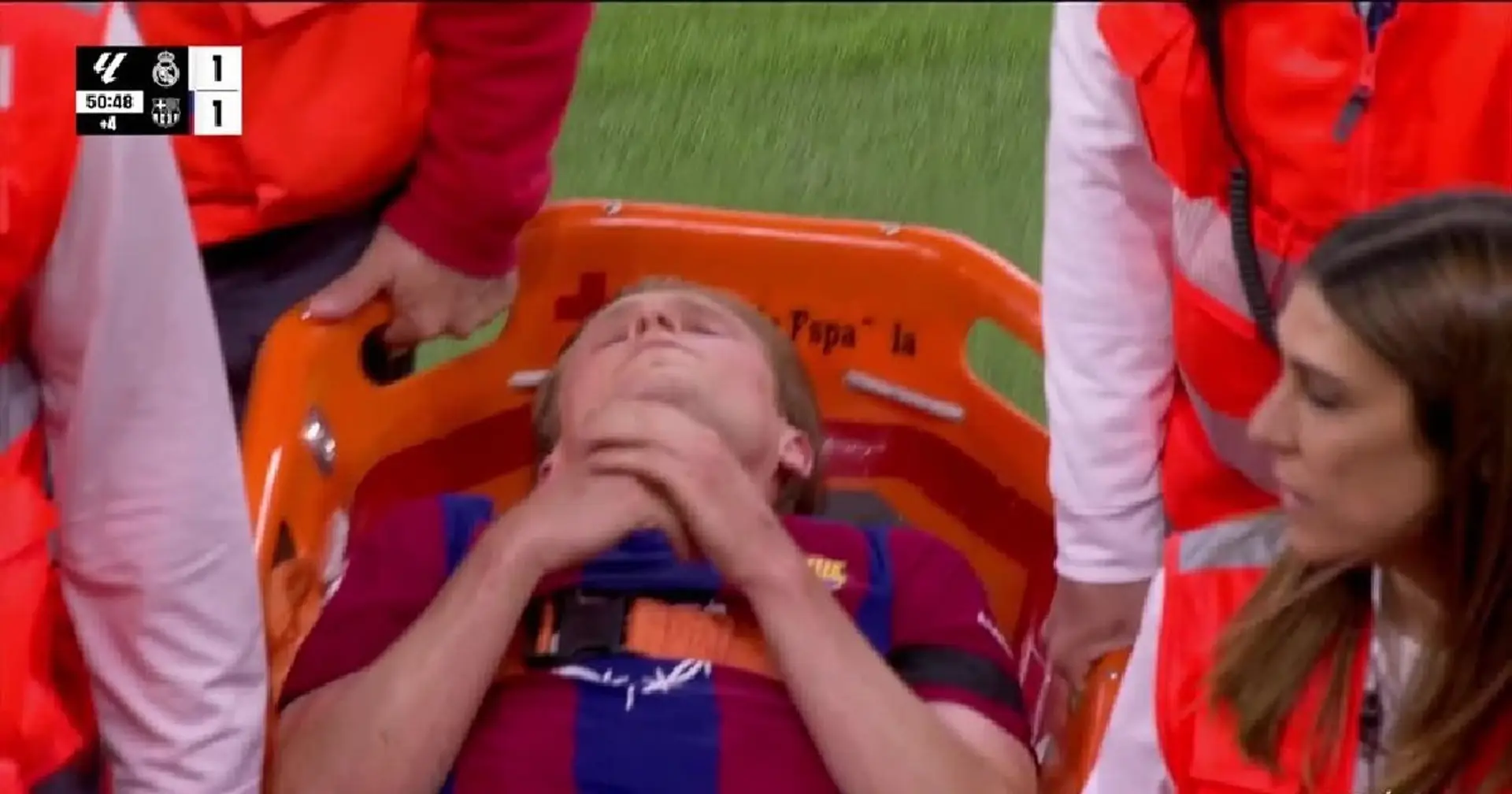 De Jong 'out for rest of the season' - details of injury revealed 