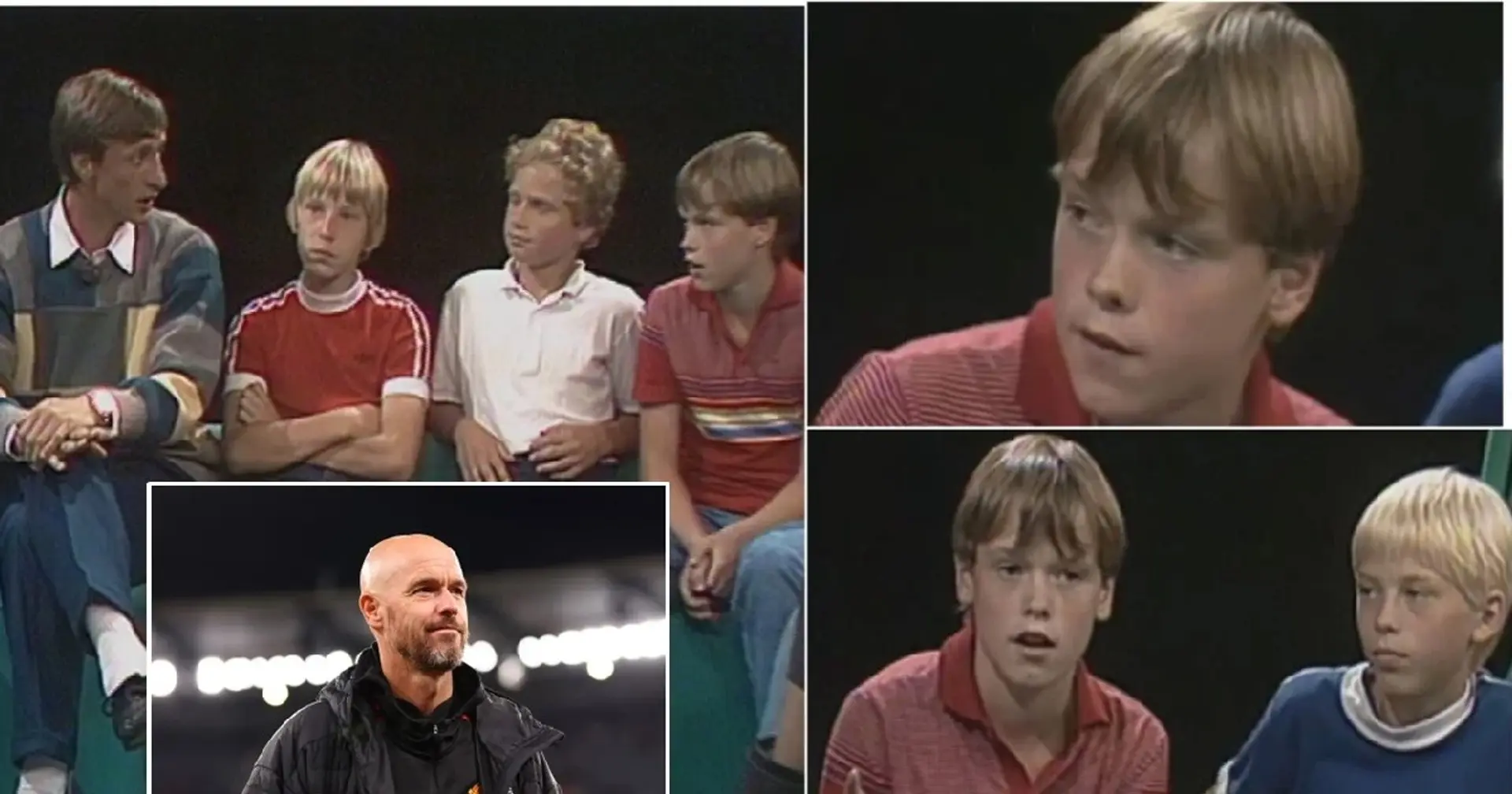 'You take the moment': Ten Hag recalls famous TV chat with Cruyff at 13