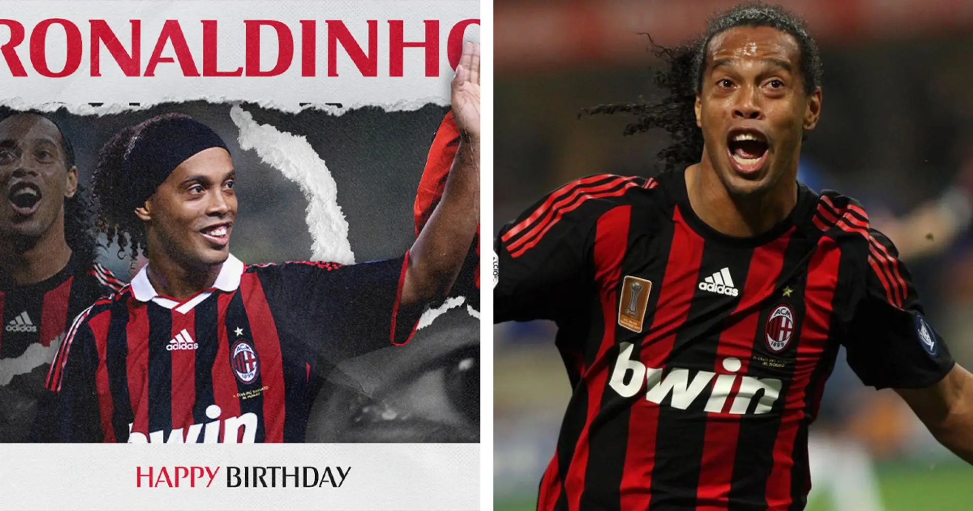 Buon compleanno Ronaldinho: l'ex fuoriclasse del Milan compie 42 anni