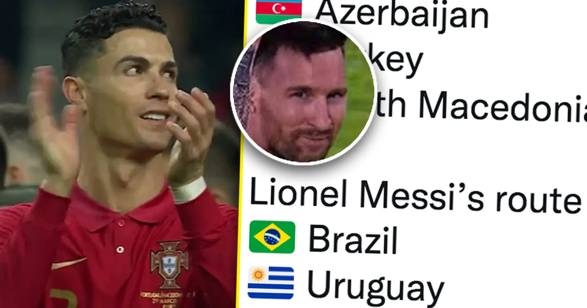 'Levels': Messi's and Ronaldo's 2022 World Cup routes are SO different