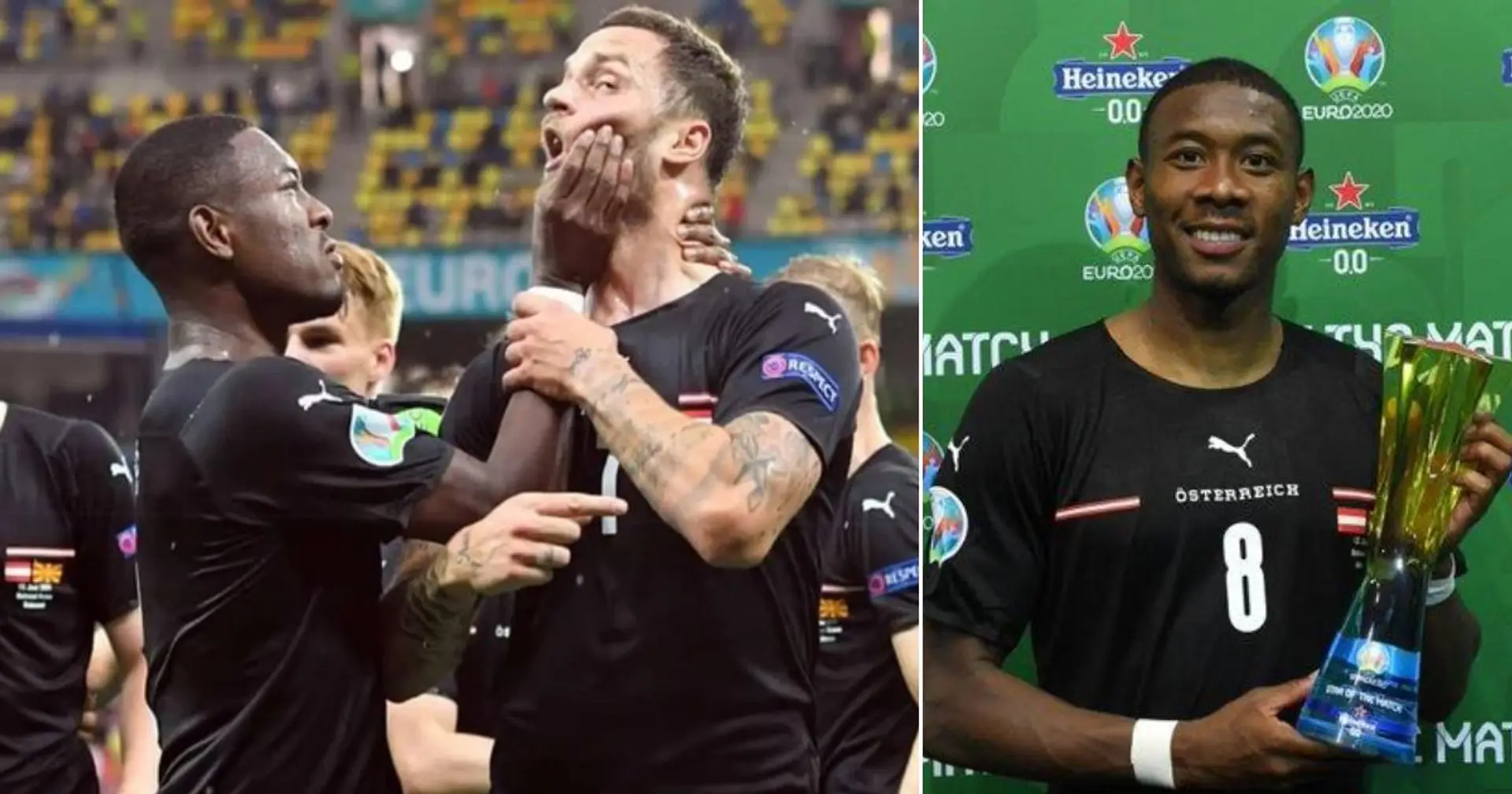 Lo que hizo David Alaba en la victoria de Austria que demuestra que tiene 'pasta de capitán': así reaccionan los fans