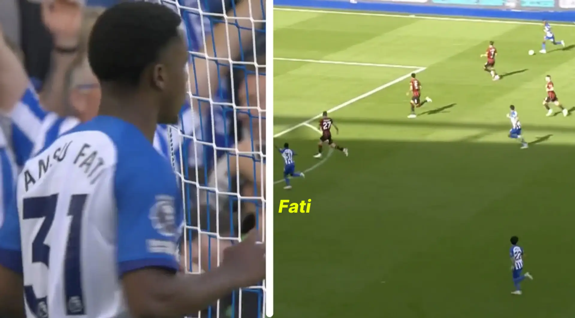 Ansu Fati wastes another huge chance for Brighton – spotted