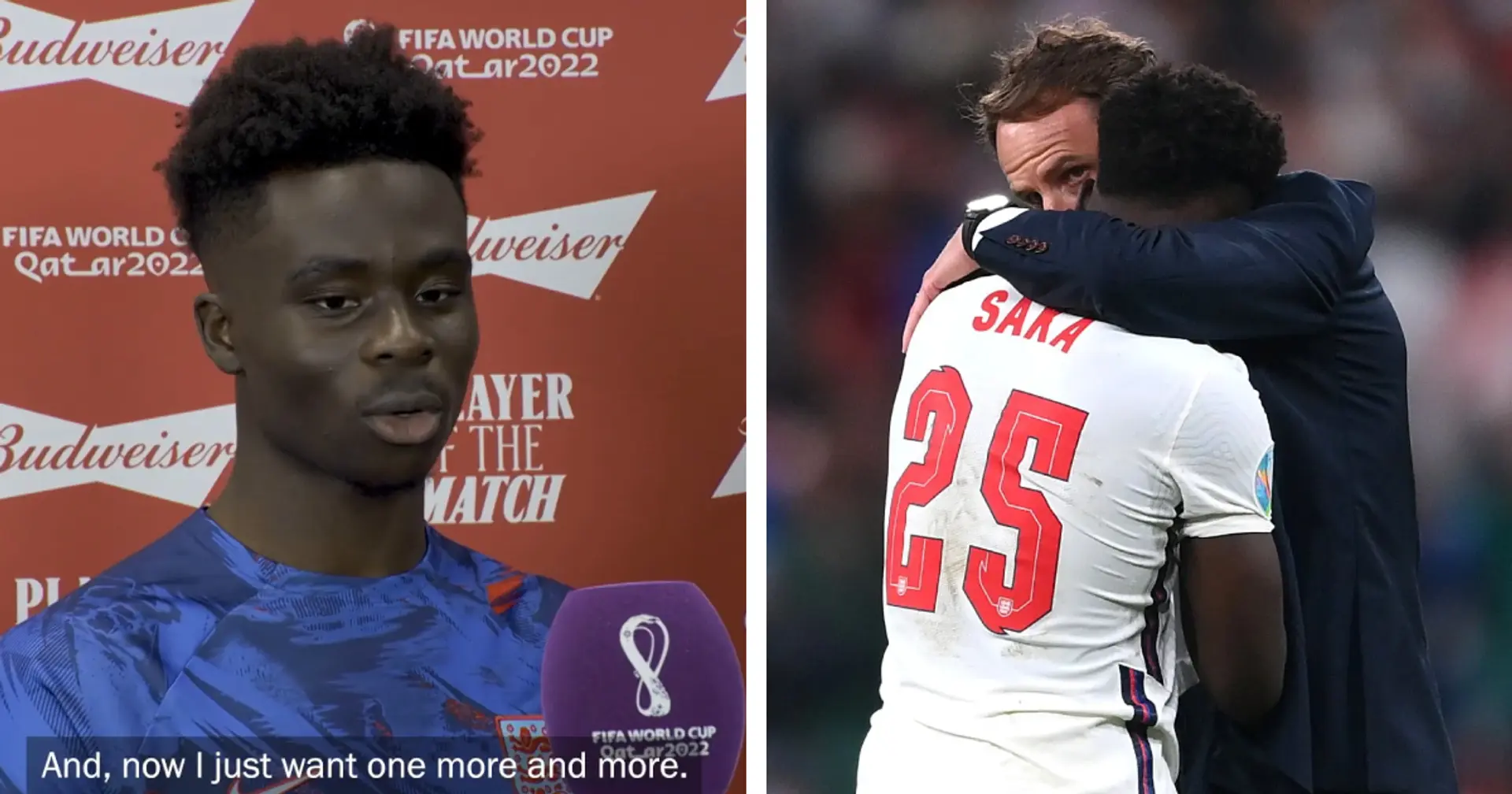 'A moment that will be with me forever': Bukayo Saka opens up on England's Euro 2020 heartbreak