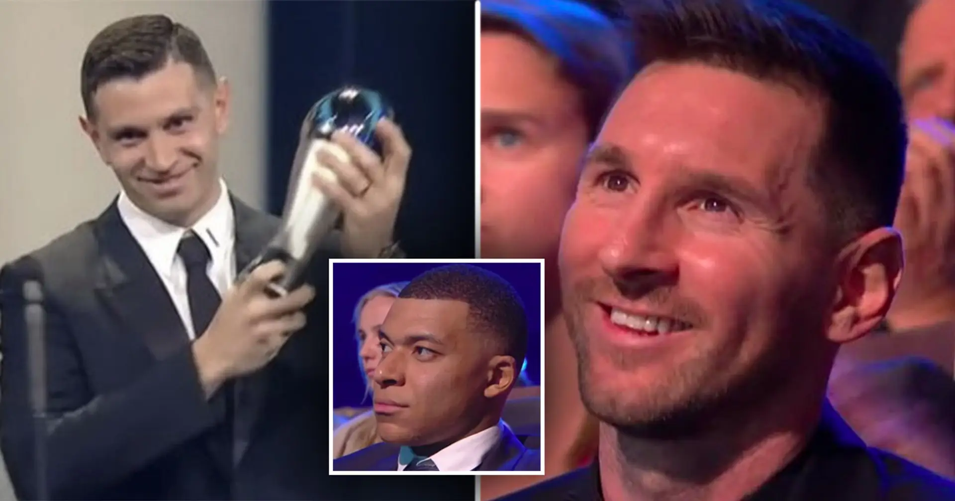 "Dieses Gesicht": Messis Reaktion auf die Auszeichnung von Emiliano Martinez als bester Torhüter geht viral