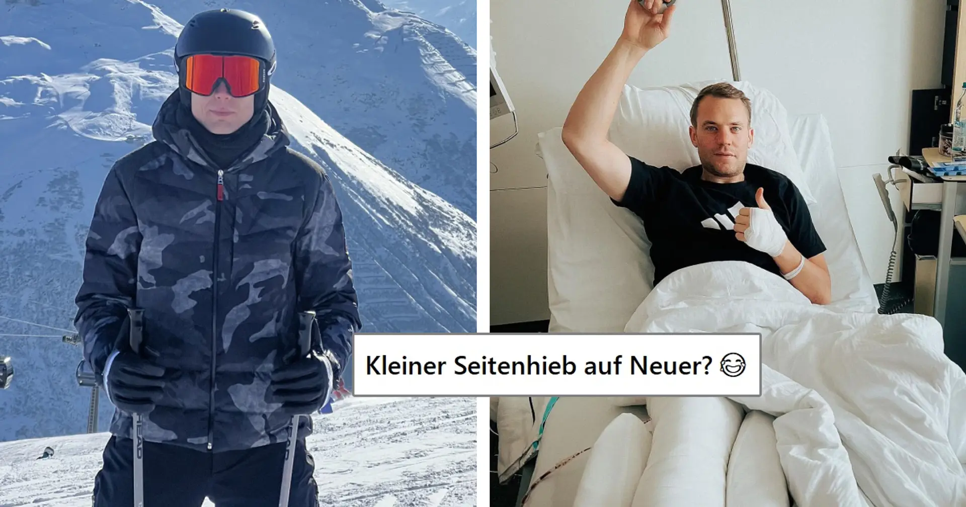 "Über ein Jahrzehnt verzichtet": Badstuber schreibt über seinen Ski-Urlaub, Fans sehen darin Seitenhieb auf Neuer