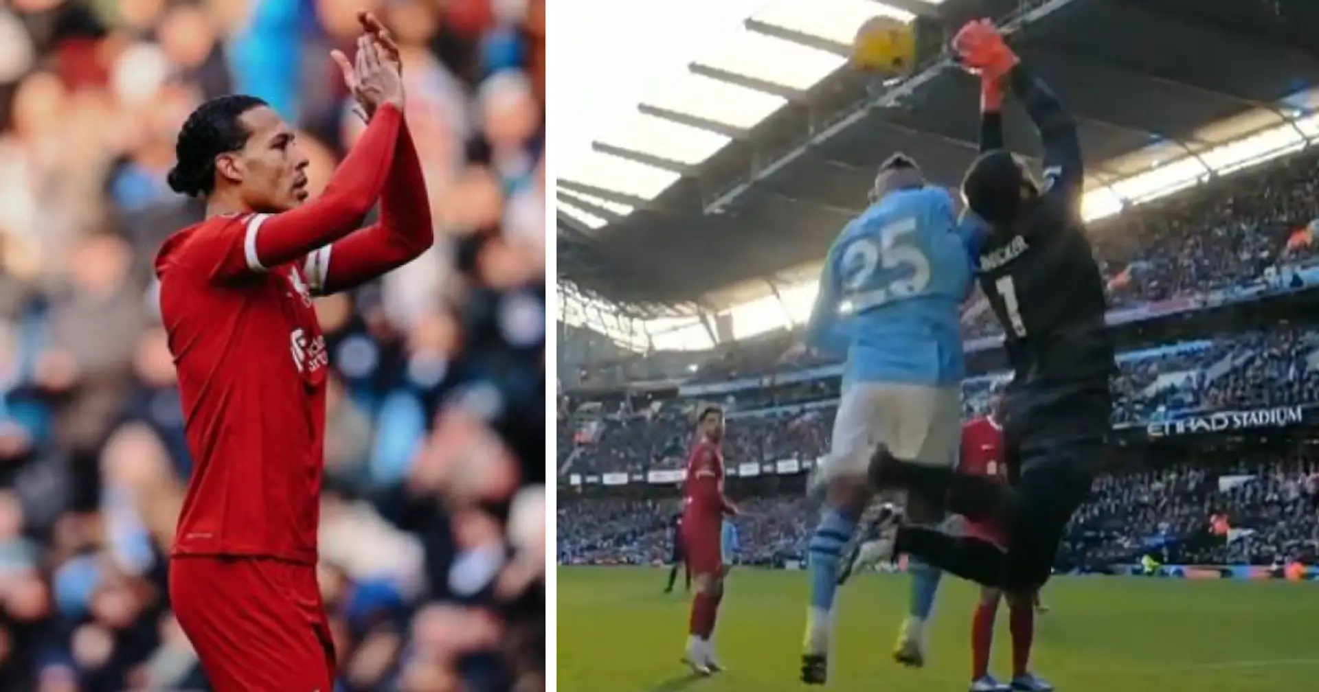 'It's pretty clear': Virgil van Dijk brushes off Man City controversy talk after Liverpool draw