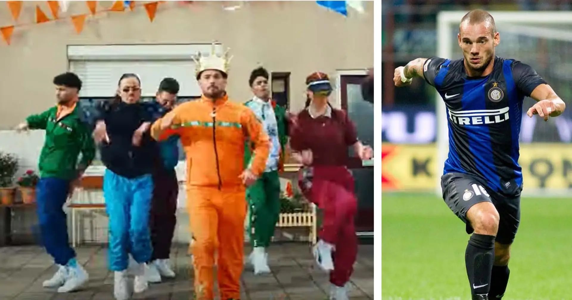 Dal calcio alla musica, Wesley Sneijder si dà al rap: protagonista di uno spot pubblicitario esilarante
