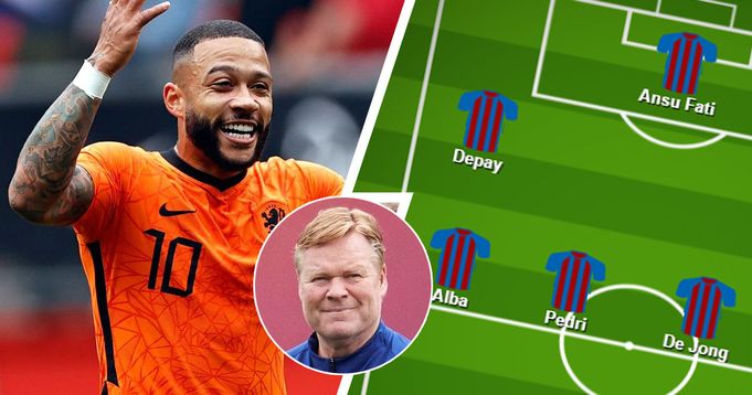 3 ways Barcelona could line up with Depay