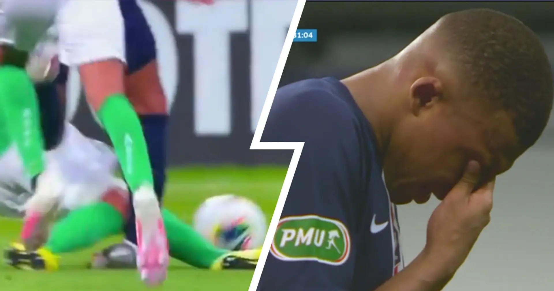 'It went crack': Kylian Mbappe confides after horrifying injury but shuts down talk of ankle fracture