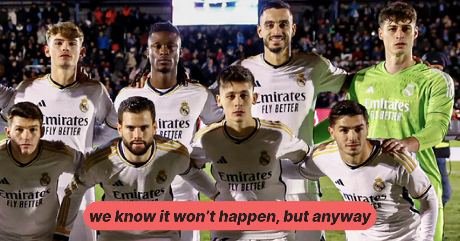 "Nous savons qu'il a soif de temps de jeu": les Madridistas choisissent un remplaçant qui devrait débuter contre le Celta - c'est LUI