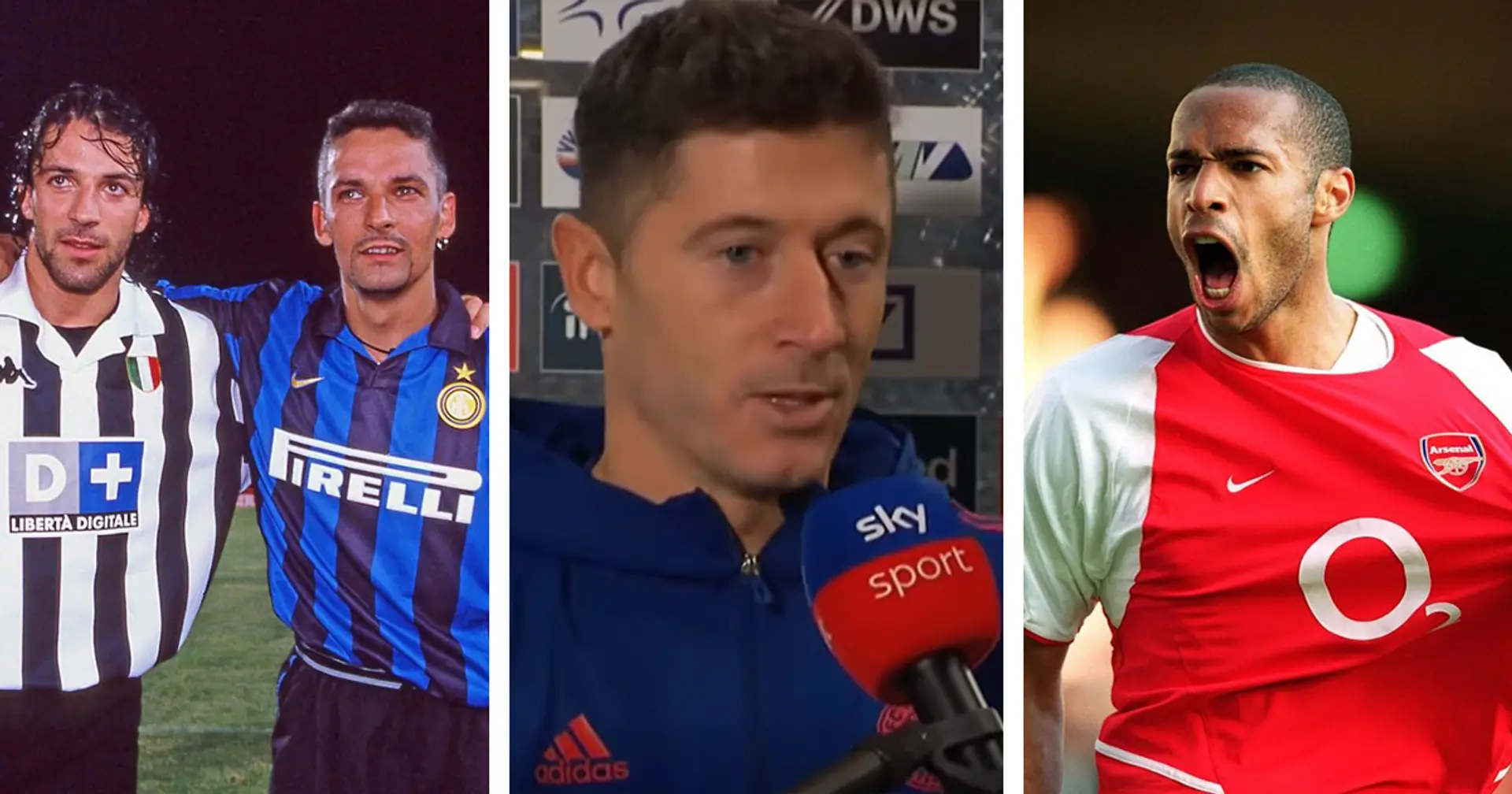 Lewandowski: "Del Piero, Henry und Baggio gehörten zu meinen Vorblidern"