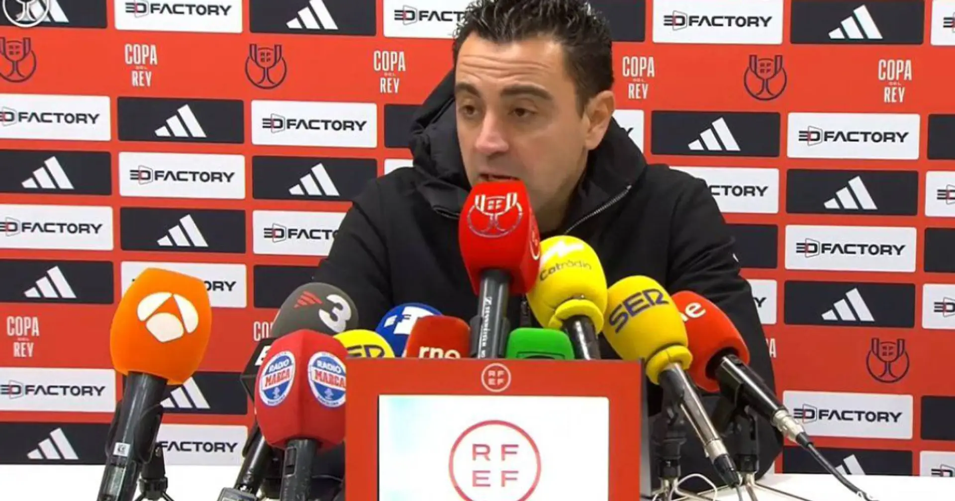 Xavi: 'We weren't convincing because Unionistas are a very good team'