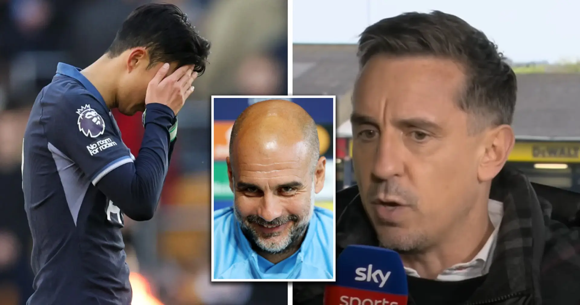 'It is looking doubtful': Gary Neville sends fresh Premier League title message to Arsenal after Tottenham defeat