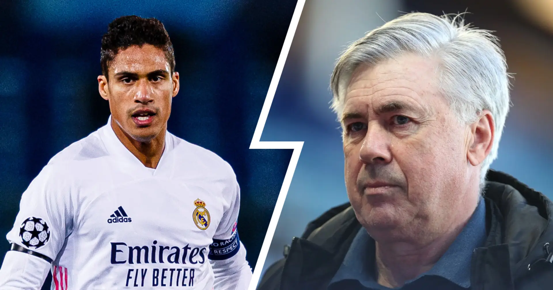 Times: Madrid no longer willing to sell Varane, Ancelotti wants Frenchman to sign new deal (reliability: 5 stars)