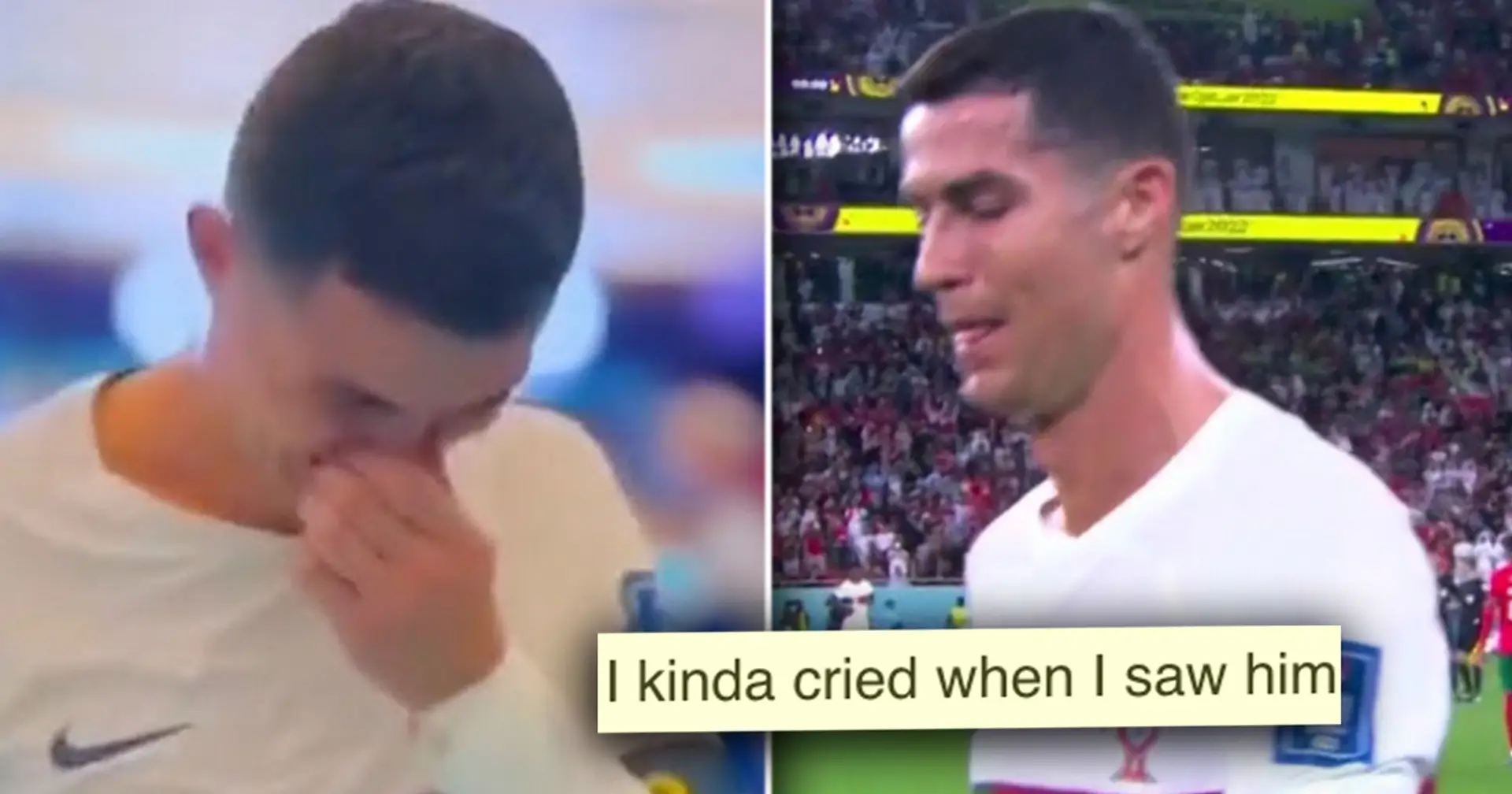 'Por primera vez, siento pena por él': unos culés se sienten mal por Cristiano tras la eliminación de Portugal de la Copa del Mundo
