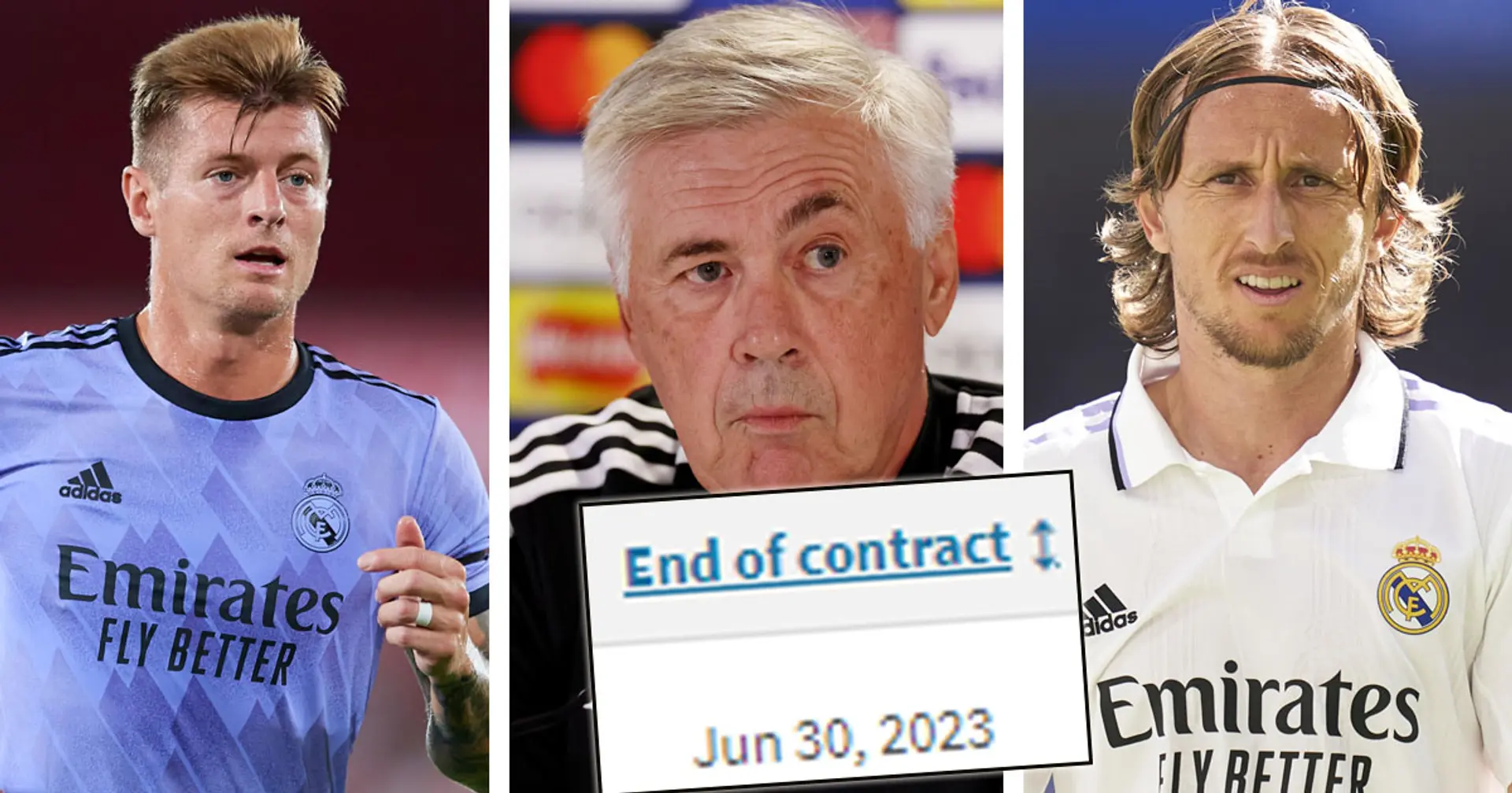 6 Real Madrid players that could leave as free agents in summer: contract round-up