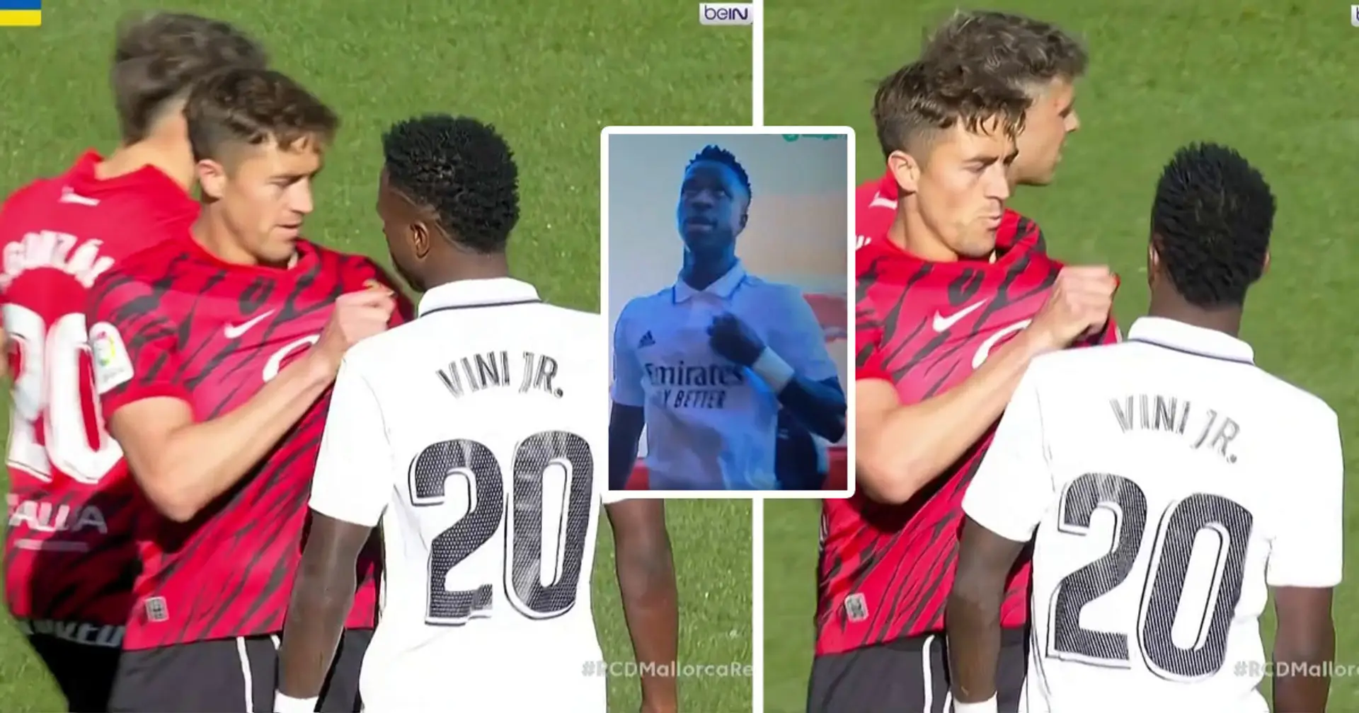 Mallorcas Kapitän fordert Vinicius auf, das Wappen seines Klubs zu küssen - die Reaktion des Youngsters blieb nicht unbemerkt