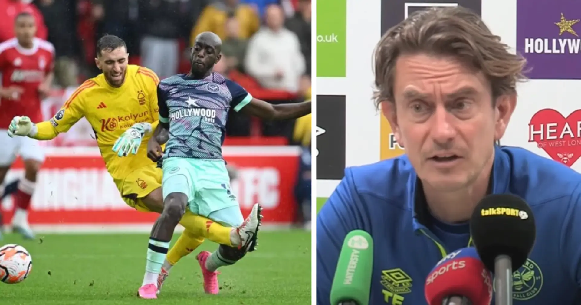 'I’m just so annoyed talking about VAR': Brentford boss Thomas Frank on a penalty decision in Forest game