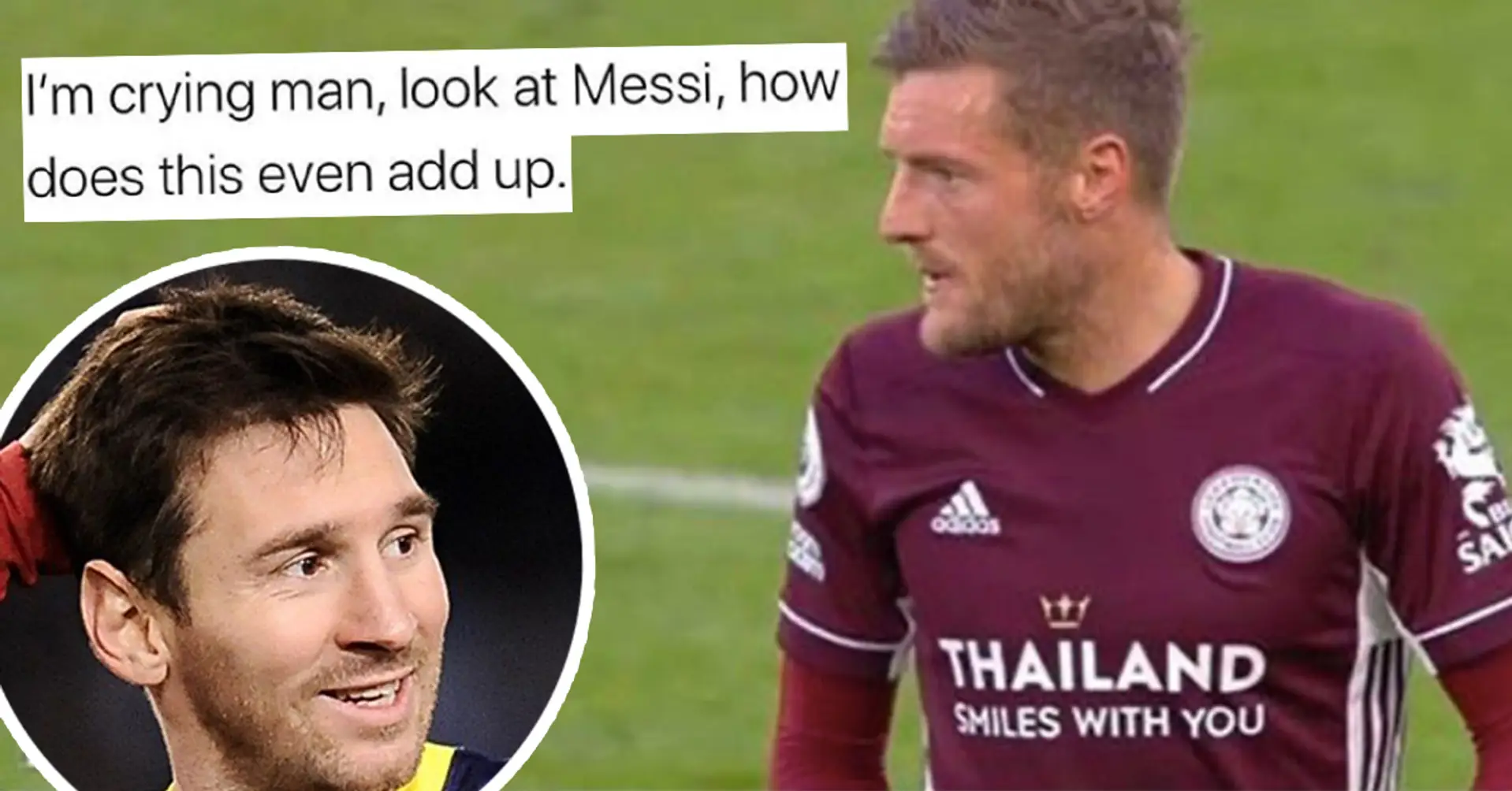 A man on Twitter is 'crying' because he realized just another incredible fact about Lionel Messi