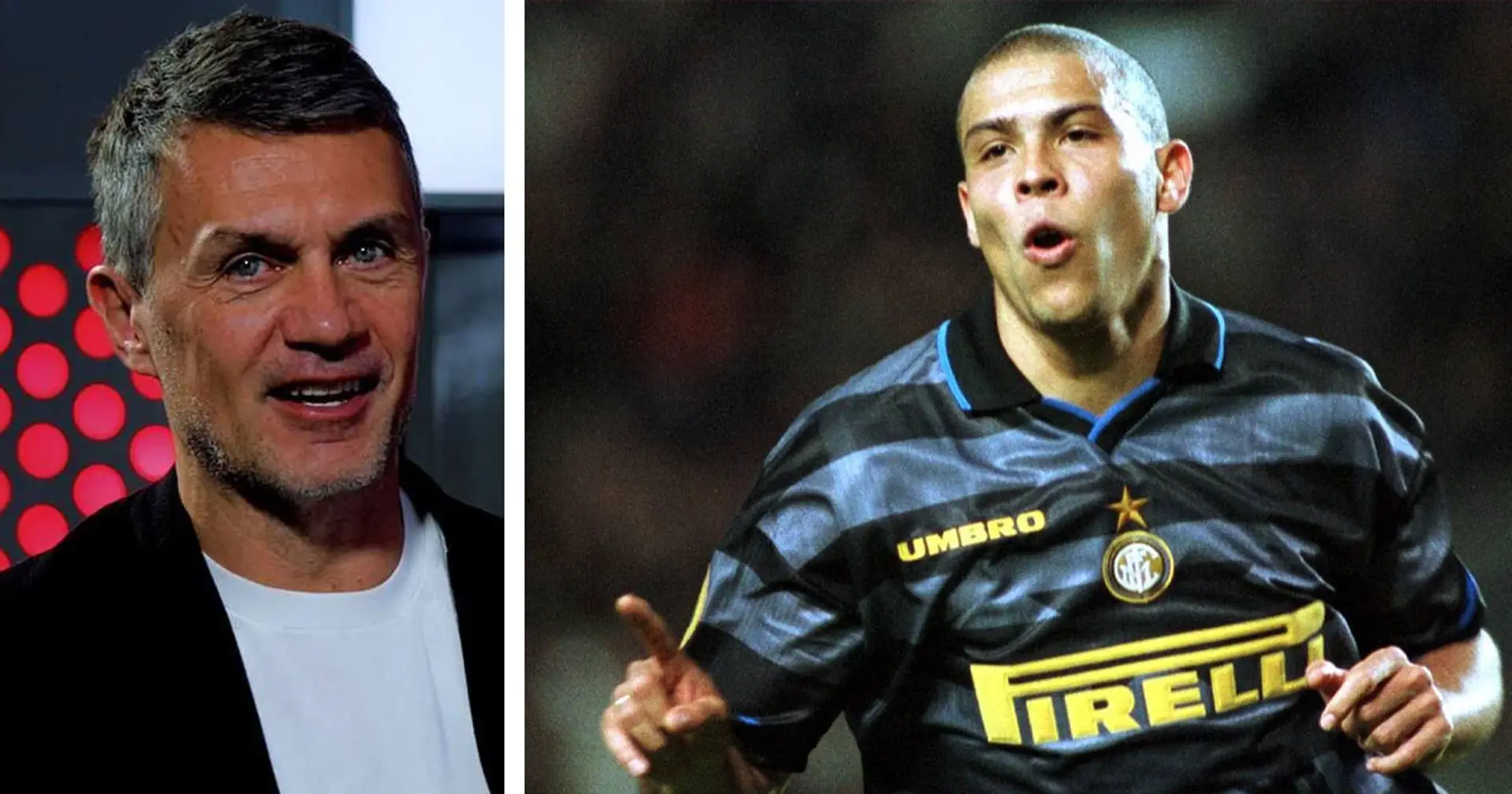 "Come si fermava Ronaldo?", la risposta di Maldini non lascia dubbi sulla forza della leggenda dell'Inter