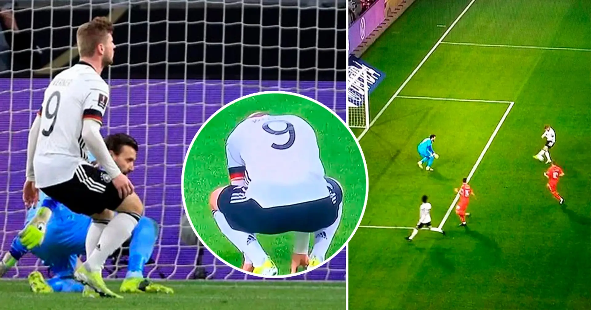 'He is doing it on purpose for the memes': Timo Werner misses a sitter as Germany lose to North Macedonia