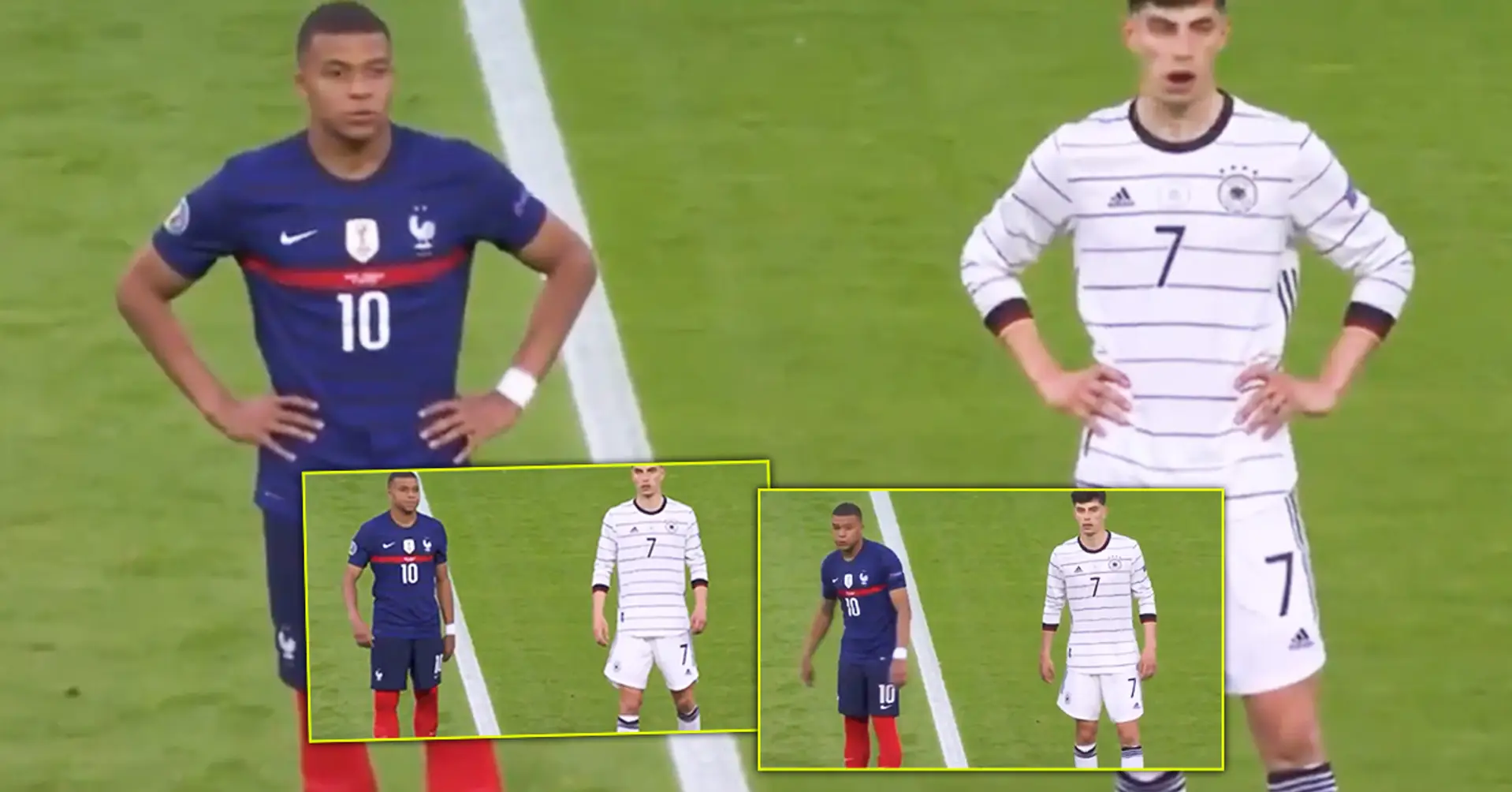 Kai Havertz caught on camera copying literally everything Kylian Mbappe does