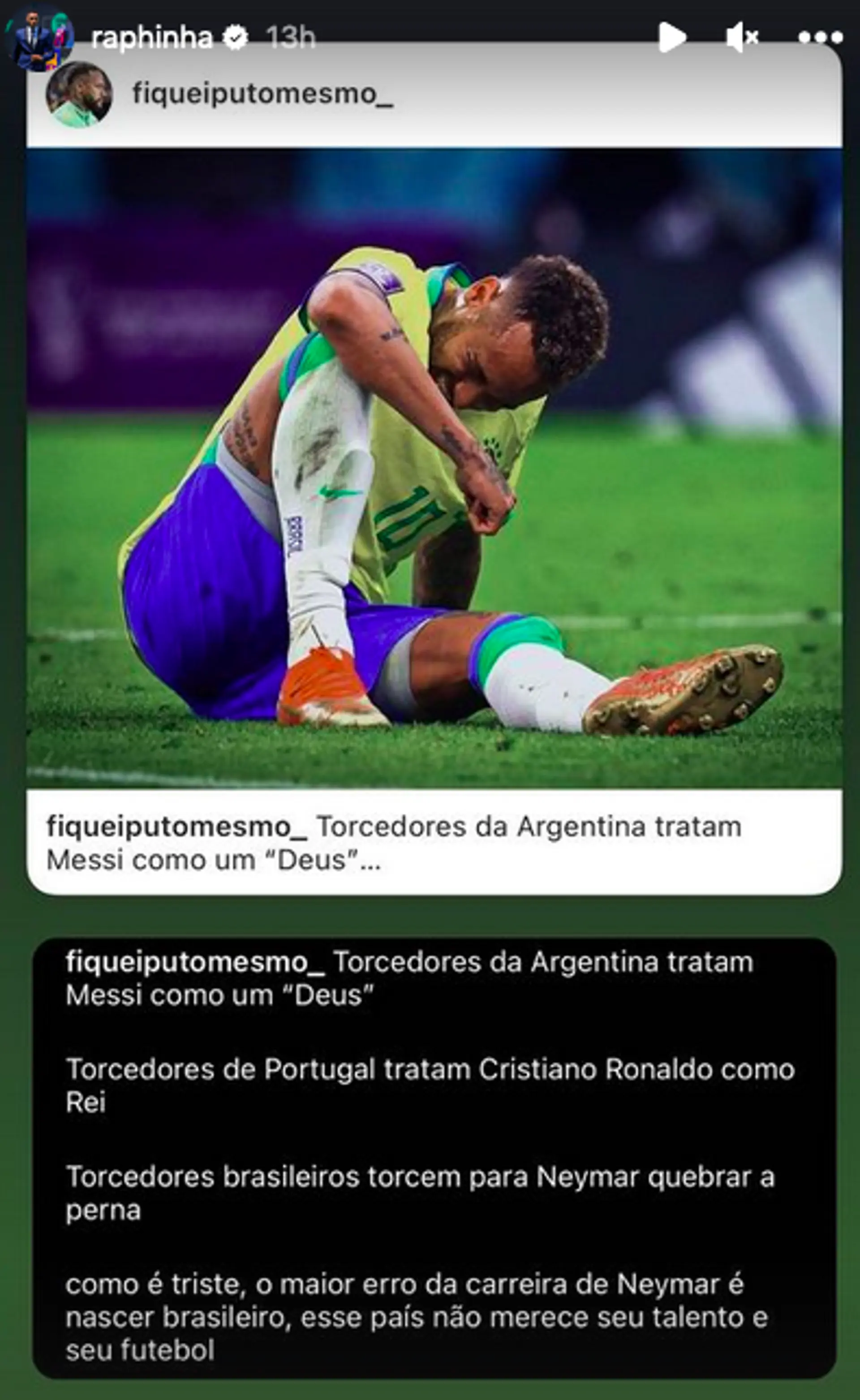 dfa2d962 868f 40e2 8e00 32b2dd619d44?width=1920&quality=75 'They want him to break his leg': Raphinha slams Brazil fans amid Neymar treatment