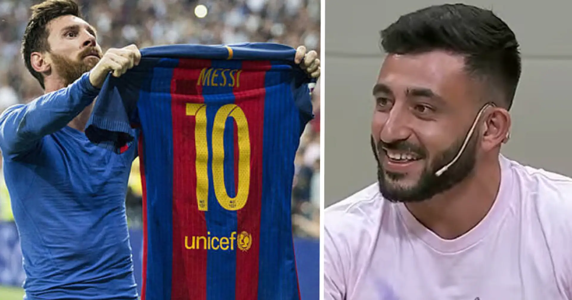 'I slept with his unwashed jersey for months': Ex-La Liga star speaks out on obsession for Messi