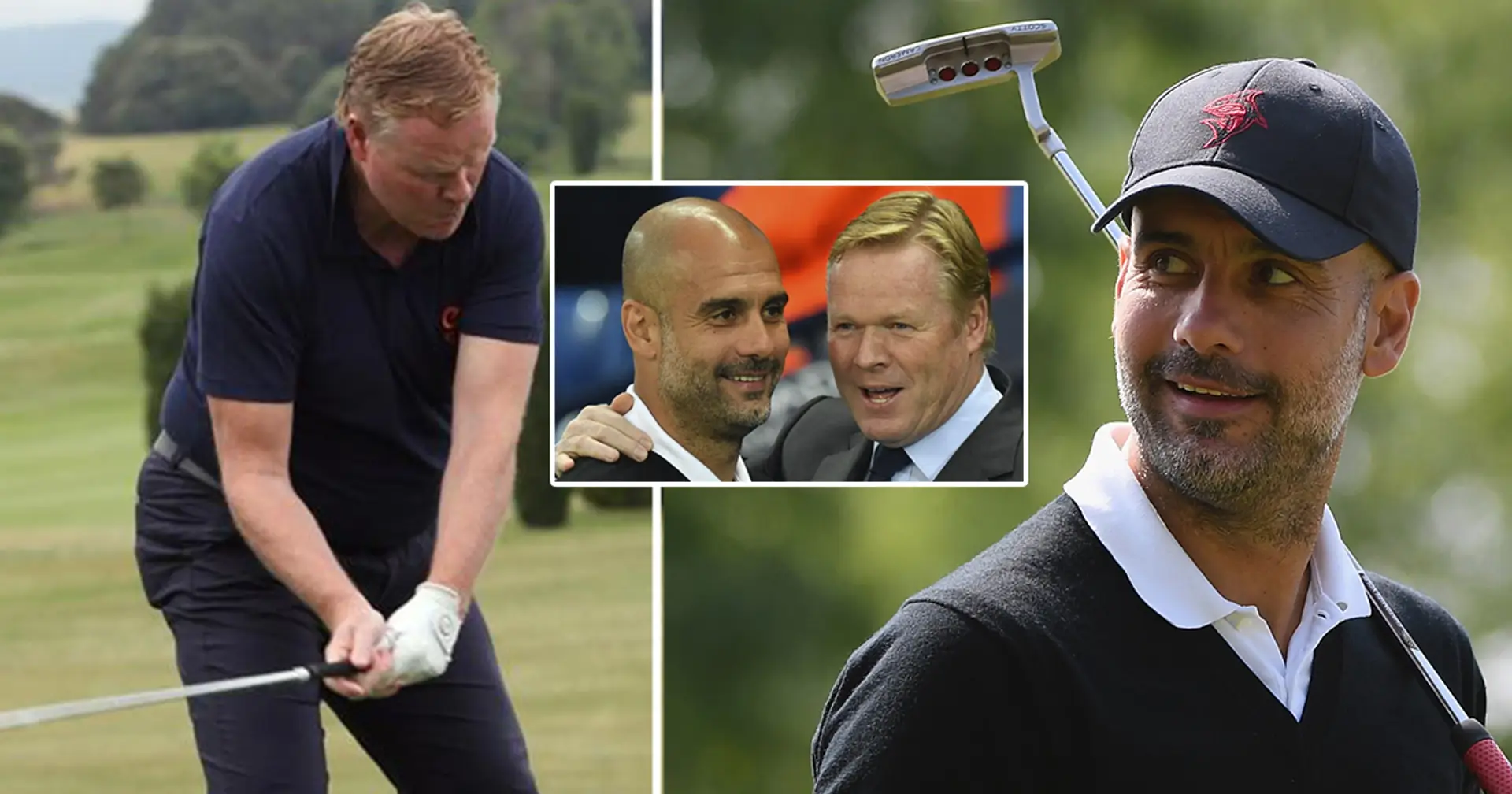 Koeman 'meets Guardiola near Barcelona' to play golf together, first pics unveiled