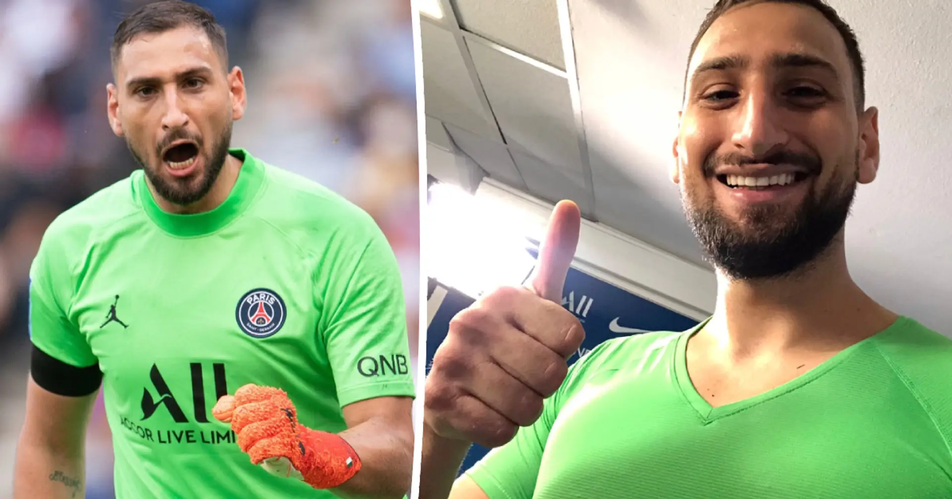 Donnarumma reacts to his PSG debut, sends charming message to fans