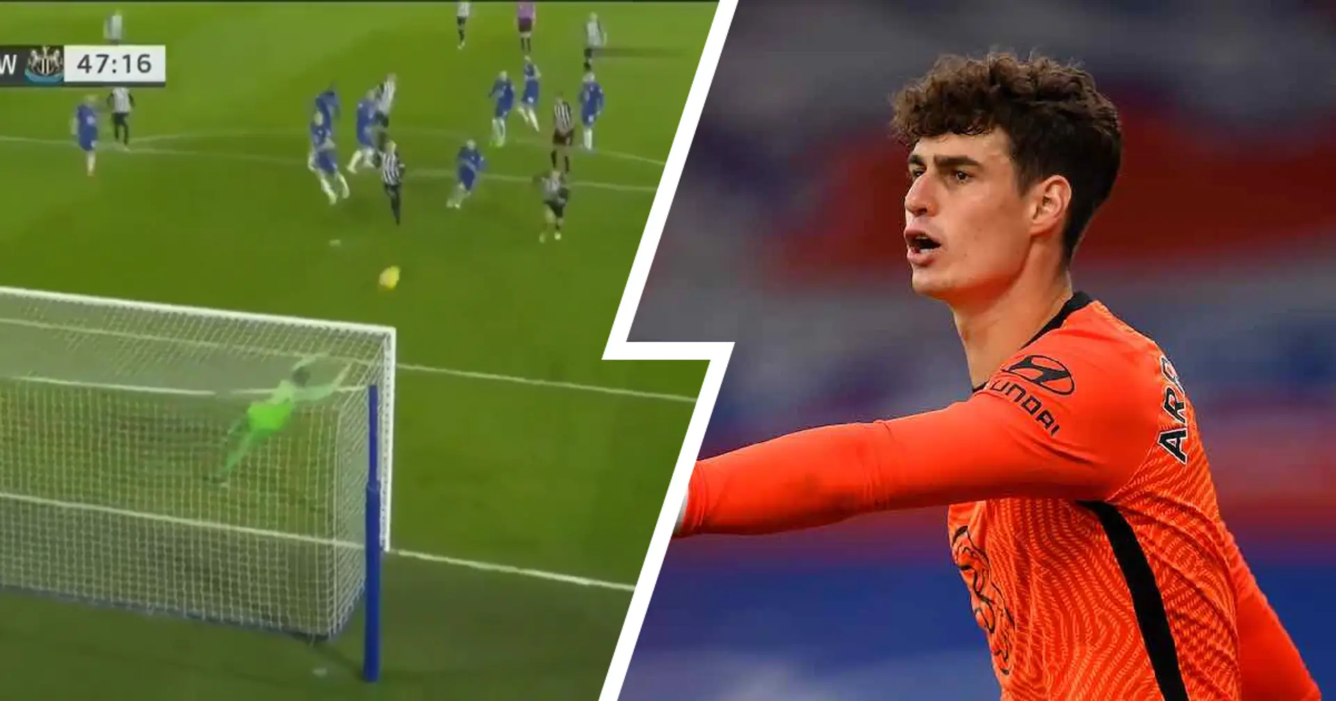 Underrated Kepa save from Newcastle game shows key improvement in his game