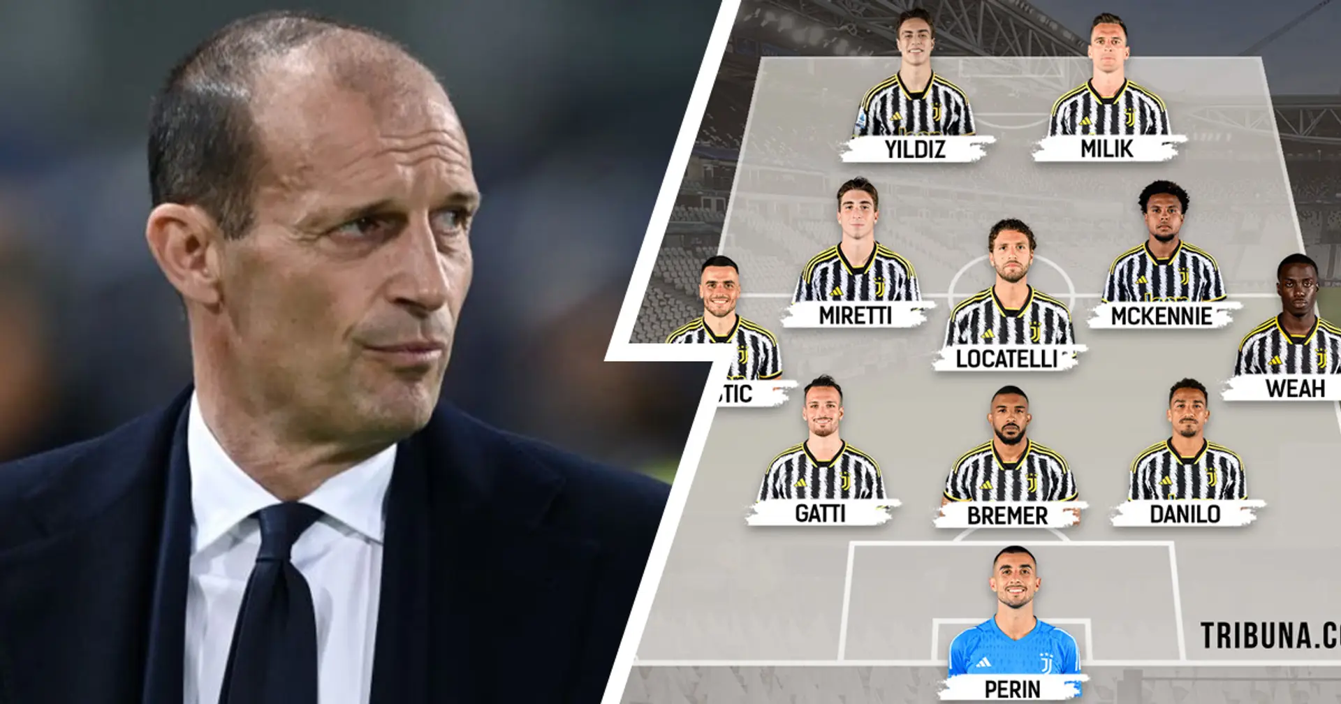 FORMAZIONI UFFICIALI 👉 Juventus vs Frosinone: Yildiz dal 1', torna Gatti in difesa