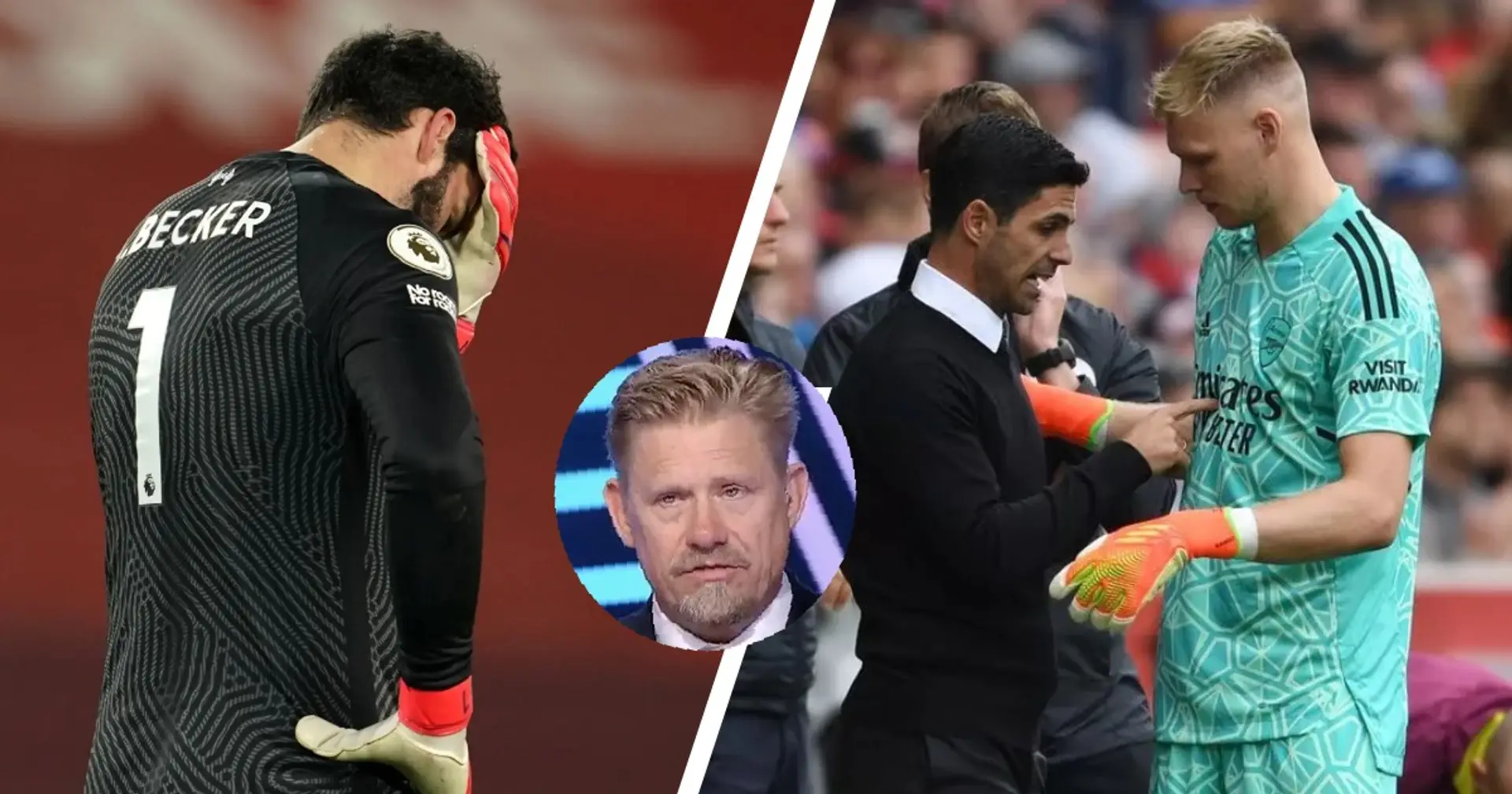 'Isn't that great': Schmeichel suggests Alisson would've been dropped by Arteta if he was at Arsenal 