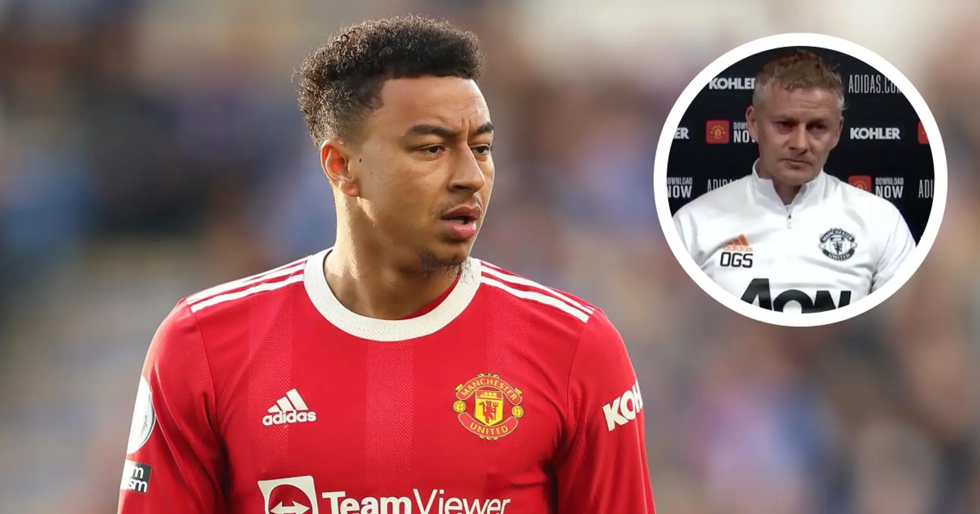'Disappointed he's not playing more': Ole shares update on Jesse Lingard contract talks