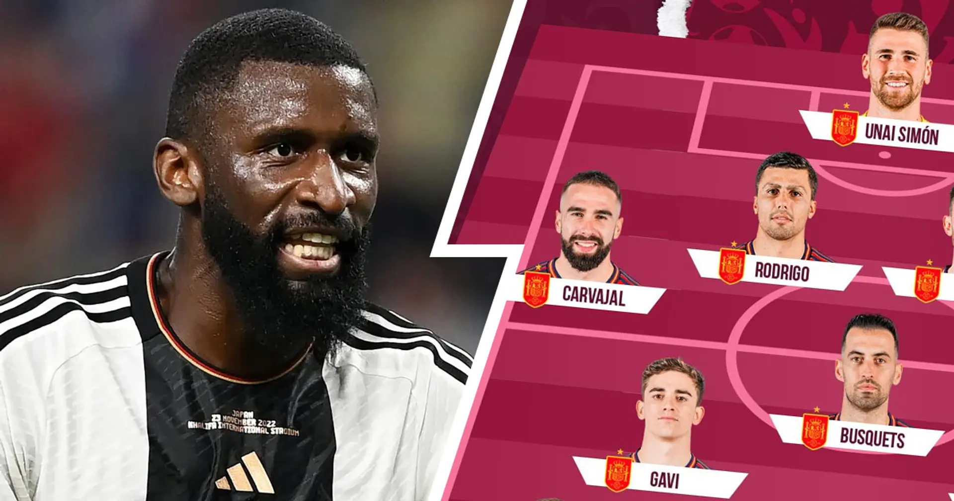 3 Real Madrid players start in Spain v Germany clash at World Cup