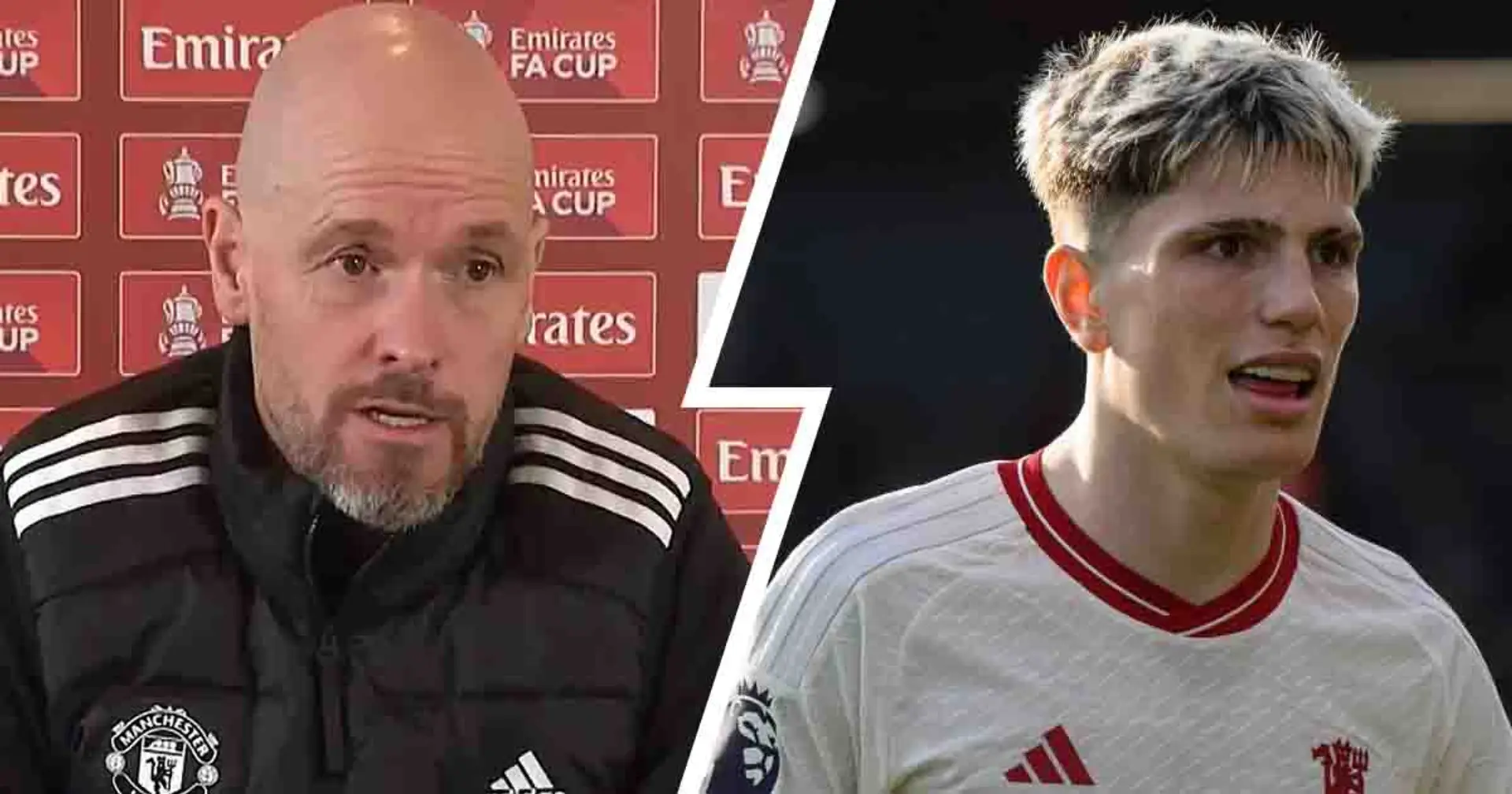 'Alejandro is a young player': Ten Hag confirms Garnacho's apology for 'liking' post criticizing him