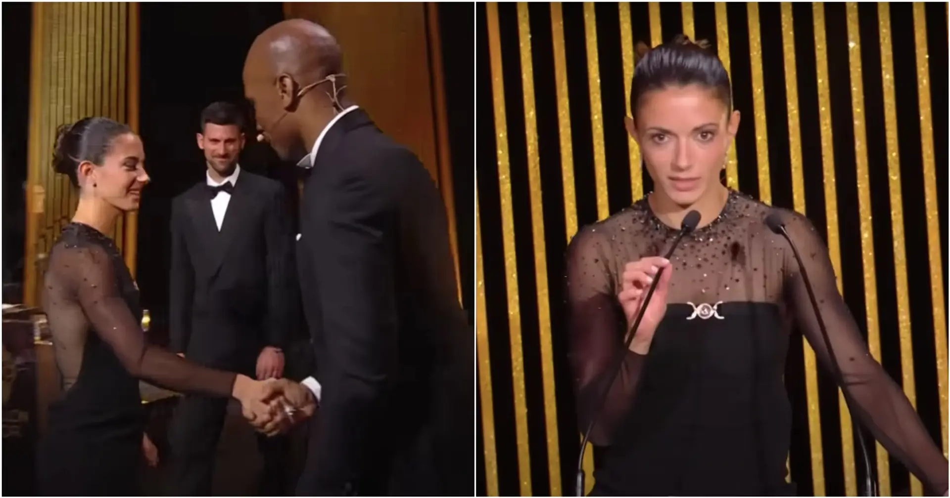 Cules defend Aitana Bonmati for one thing she did in her Ballon d'Or speech - she was criticised for it