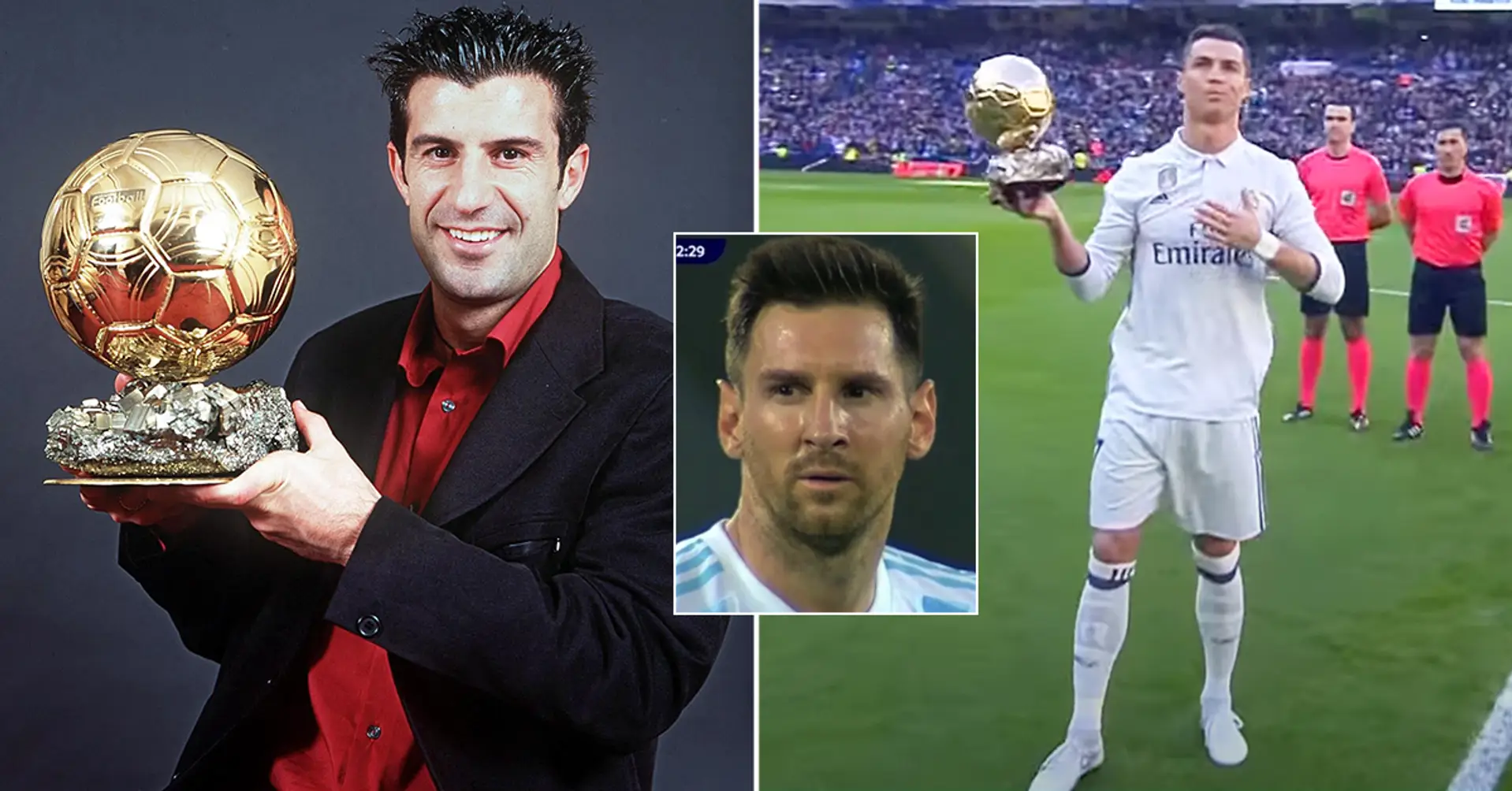 Révélé: top 6 des pays avec le plus de Ballon d'Or – le Portugal de CR7 a battu Zidane et Messi