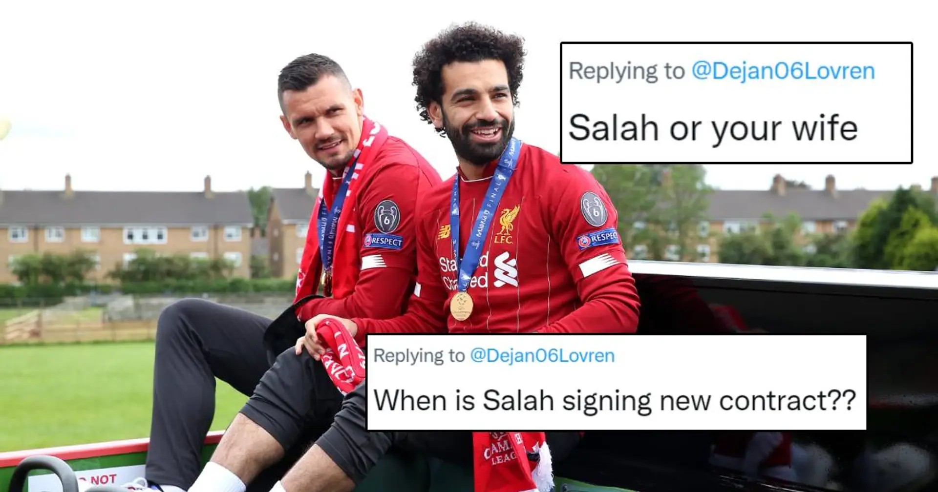 'What happened between Mane and Salah?', 'Do you miss Mo': Lovren hilariously responds to fan questions