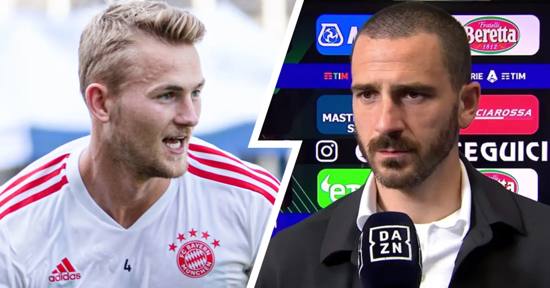 'You need to be respectful': Bonucci sends strong message to De Lift after Bayern move