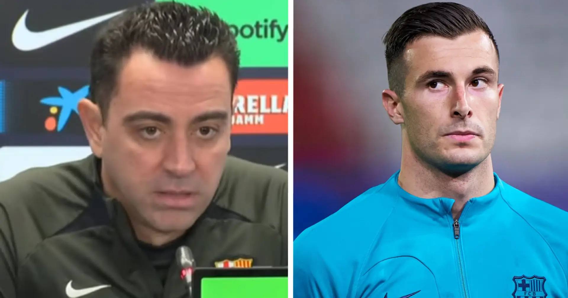 Xavi reveals one thing Inaki Pena showed everyone during Ter Stegen's absence