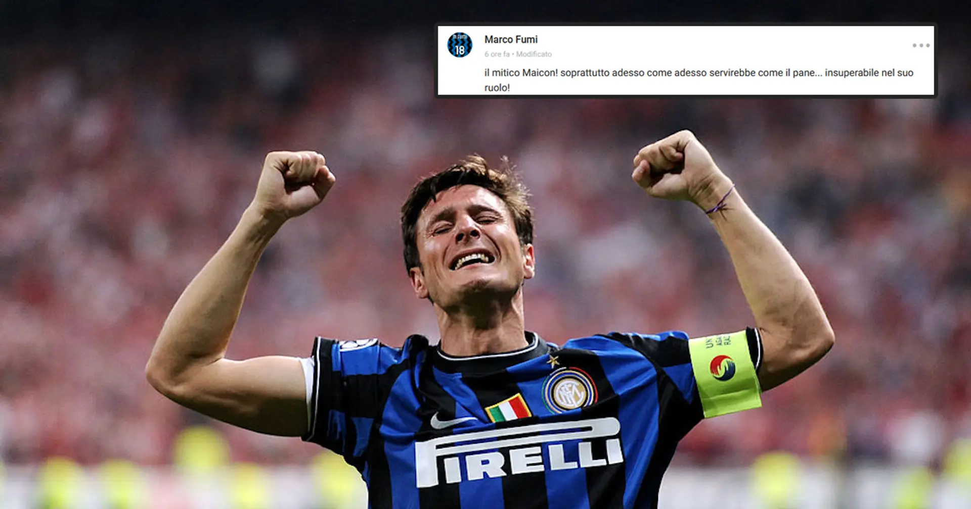 "Zanetti sicuro, ma un altro ci servirebbe come il pane!": i tifosi dell'Inter svelano chi vorrebbero ancora in squadra