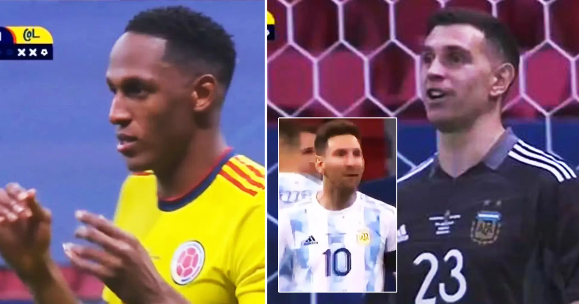 Revealed: what Argentine goalkeeper told Yerry Mina to distract him during penalty